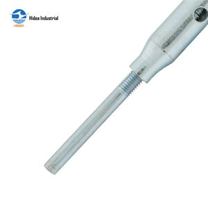 Embouts tubulaires DIN1478 pour tendeurs, en acier sans soudure haute résistance, trempé, galvanisé à chaud (HDG) ou zingué (EG), pour l'ingénierie structurelle - Product Image 2