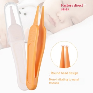 Pinzas para la Mucosidad <span class=keywords><strong>Nasal</strong></span> del Bebé, Pinzas de Limpieza para el Cuidado Diario del Bebé, Pinzas de Punta Redonda - Product Image 3