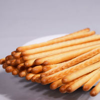Boîte de biscuits en forme de doigt au goût de lait pour enfants en gros, collation