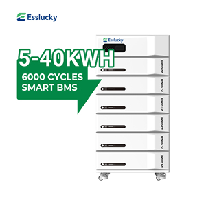 Paquete de Baterías de 16 kWh, 51.2V, 100-400AH, Montaje en Pared, Pantalla LCD para Sistema Solar - Product Image 3