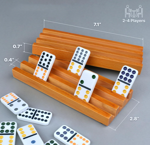 Supports <span class=keywords><strong>de</strong></span> dominos en bois bon marché Ensemble <span class=keywords><strong>de</strong></span> dominos <span class=keywords><strong>de</strong></span> train mexicain en bois massif Supports <span class=keywords><strong>de</strong></span> dominos pour train mexicain et autres <span class=keywords><strong>jeux</strong></span> Lot <span class=keywords><strong>de</strong></span> 4 - Product Image 4