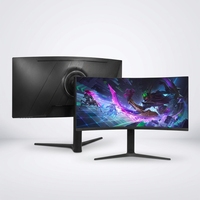 Wholesale 34 Inch IPS 4K UHD Monitor 180Hz 1ms Wide View Desktop Screen for Financial Stock Trading and Data Analysis Screen