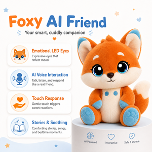 Juguete Educativo Sensorial Interactivo con IA, Compañero para la Inteligencia Emocional de los Niños Pequeños, de Algodón y Poliéster Ajustable - Product Image 5