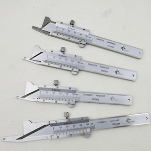 Pied à coulisse Guilin Yixing pour mesures d'angle, 0-50 mm, en acier inoxydable, précision 0,02 mm - Product Image 2