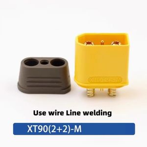 Conector de Batería de Litio para Aeromodelismo XT90I de Alta Corriente 45A con Pin de Señal y Cubierta XT90PW (2+2) Precio al por Mayor - Product Image 6