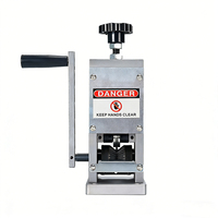 Machine à dénuder les câbles en alliage d'aluminium et de cuivre certifiée CE Wen Ding, semi-automatique, à commande manuelle, dénudage haute vitesse
