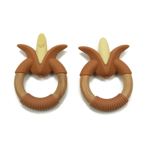 2023 nouveau Design <span class=keywords><strong>de</strong></span> qualité alimentaire sans Bpa infantile Bracelet <span class=keywords><strong>anneau</strong></span> <span class=keywords><strong>banane</strong></span> mâcher jouet Bracelet Silicone en bois <span class=keywords><strong>anneau</strong></span> <span class=keywords><strong>de</strong></span> <span class=keywords><strong>dentition</strong></span> pour bébé - Product Image 1