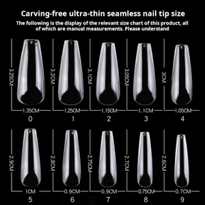 Lot de 500 faux ongles en ABS, en boîte, pour extension d'ongles, spécial salon de manucure, vente chaude - Product Image 5