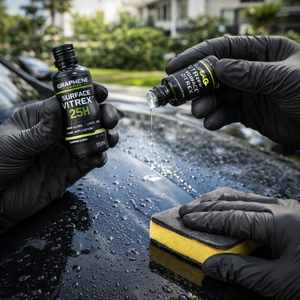 GRAPHONEX SERIE GRAPHENE Vitrex 25H Revestimiento Cerámico de Grafeno, Dureza 12H, Grosor de 60um, Protección de 10 Años, 70ml, Pintura para Automóviles - Product Image 4