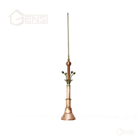Tour en cuivre pur de style fontaine, architecture spéciale Gens, vente chaude, personnalisable, 99,9% de cuivre