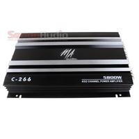 Amplificateur de voiture 5800W 266, 12V, haute puissance, avec caisson de basses, 4 canaux, audio