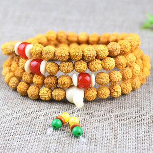 Bodhi Seed <b>Bracelet</b> 108 Beads Round Geometric Stone Jewelry For Men Women <b>Couple</b> - Product Image 1