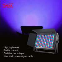 Projecteur LED Cyclorama 108 LED 4-en-1 250W AC90-240V 8CH DMX512 Maître-Esclave Activé par le Son en Alliage IP20 Sans Scintillement pour Studio