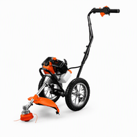 Débroussailleuse thermique autoportée JR-PC05 à roues, 52 cm³, 2 temps, 1,65 kW