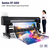 Imprimante publicitaire grand format 3,2M I3200 DX5 DX7 pour impression de bannières flexibles, autocollants en vinyle, panneaux d'affichage, intérieur/extérieur, CE FCC