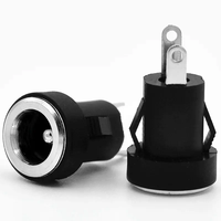 Conector de Alimentación DC-022B, Conector Hembra DC022B, Tapa Impermeable M8, Conector DC de 5.5MM 2.5MM 2.35MM 2.1MM 2.0MM 5.5 2.1 2.0 2.5 2.35 2 Pines