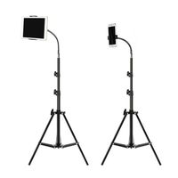 Support trépied col de cygne robuste en métal Elitehood pour iPad 12.9/13/11 et tablettes de 9.5 à 14.5 pouces