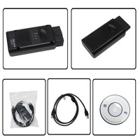 Escáner de Diagnóstico para Automóviles OPCOM V199 para Vehículos Opel 9-12V Negro/Verde 1 Año de Garantía OBD2