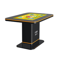Tables de jeu VISIGN Multi Players Fun4 Touch Table avec accepteur de pièces de monnaie, lecteur de cartes NFC, écran tactile LCD Windows Android