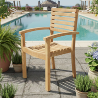 Chaise de salle à manger pliante Indoteak Svelte, légère et durable, design moderne et minimaliste, structure en plastique, confortable, pour hôtel et ferme