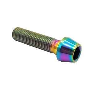 Nhà máy cung cấp titan m5x16mm thân Bolt, cường độ cao <span class=keywords><strong>GR5</strong></span> lớp, lý tưởng cho xe đạp tay lái sửa chữa - Product Image 1