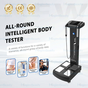 Báscula Inteligente Profesional para Análisis de Grasa Corporal Digital con Detección de Elementos <span class=keywords><strong>del</strong></span> <span class=keywords><strong>Cuerpo</strong></span> <span class=keywords><strong>Humano</strong></span>, Máquina de Cuidado Personal - Product Image 1