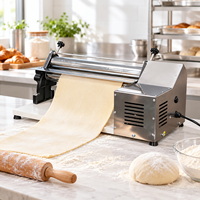 Laminoir à pâte électrique en acier inoxydable, idéal pour les boulangeries et les applications de moulage de farine – Nouveau modèle, vente chaude