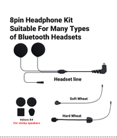 Kit de casque audio 5 broches/8 broches |   Casque multi-modèles compatible avec réduction de bruit HD et vente directe d'usine