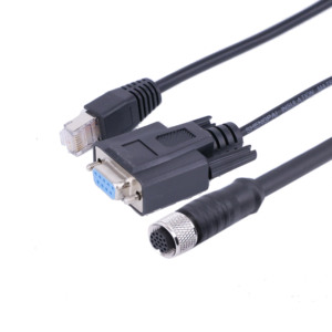 Cáp truyền thông quang đồng trục Mini DIN 6 chân đực cái RS232 Serial DB9 9 chân PVC IP67 chiều dài 1m 2m 10m - Product Image 5