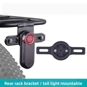 Accesorios de Ciclismo, <span class=keywords><strong>Luz</strong></span> Trasera Inteligente Recargable para Bicicleta con LED, Adaptador para <span class=keywords><strong>Garmin</strong></span> Varia, <span class=keywords><strong>Luz</strong></span> Trasera para Portaequipajes - Product Image 2