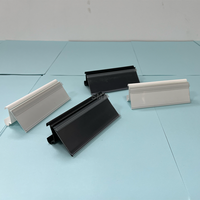 Porte-étiquette de prix en PVC transparent, bande adhésive pour données, porte-étiquette de rayon pour supermarché, accessoire d'aménagement de magasin de détail