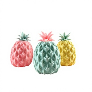 Juguete Antiestrés de Piña con Sonido, Bolas Explosivas de Goma, Simulación de Fruta, Unisex - Product Image 1