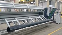 Trituradora de Tubos de Plástico de Alta Resistencia, Máquina Industrial para Reciclaje