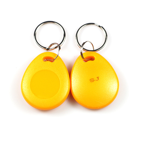 125Khz <span class=keywords><strong>LF</strong></span> <span class=keywords><strong>ABS</strong></span> 13.56MHz HF RFID Tag rewritable <span class=keywords><strong>keyfob</strong></span> với Keychain - Product Image 2