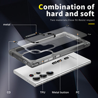 Produit tendance pour Samsung Galaxy S24 Ultra S24 Plus coque de téléphone transparente de luxe étui rigide en PC pour Samsung Galaxy