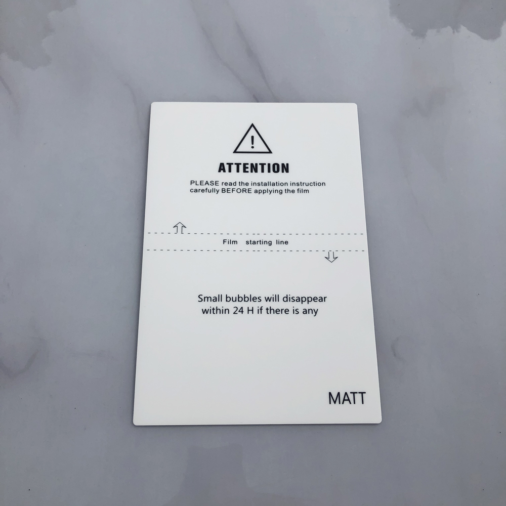 Высококачественная матовая/HD термополиуретановая Гидрогелевая пленка для режущей машины, плоттер