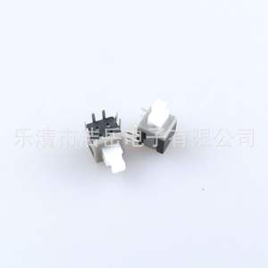 Lqjy 5.8x5.8 Self-locking Switch Single Double Row Side Mount 300ma 6-35vdc Spst Brass Pin - Product Image 5