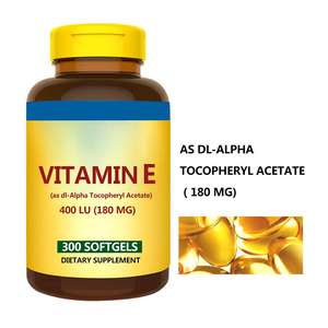 Cápsulas de Gel Suave de Vitamina E300 Antioxidante para Adultos, Dosis de 2000 mg, Vida Útil de 24 Meses, Fábrica de Origen Embotellada, OEM - Product Image 2