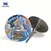 Nouvelle conception DK, lame de scie diamantée mini 45/50x0.6x6mm pressée à chaud, disque de découpe et de gravure pour carrelage céramique et porcelaine