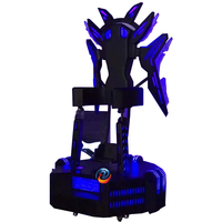 Simulador de Vuelo VR, Cabina de Realidad Virtual 9D, Juegos de Arcade de 360 Grados, Simulador de Vuelo con Movimiento