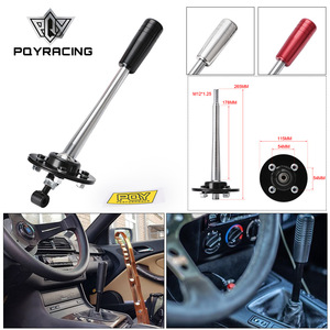 หัวเกียร์รถยนต์สำหรับ BMW E46 E36 E30 E39 อลูมิเนียมอัลลอยด์ ปรับระดับได้ สีแดง ดำ เงิน - Product Image 5