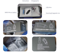 Accessoires automobiles KED OEM, connecteur de charge EV DC 250A, adaptateur DC CCS2 vers GBT pour BYD NIO