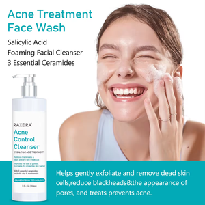 Logotipo personalizado Cuidado DE LA PIEL <span class=keywords><strong>Limpiador</strong></span> facial Hidratante Espuma Exfoliante Control del acné <span class=keywords><strong>Limpiador</strong></span> de poros faciales Precio barato - Product Image 3
