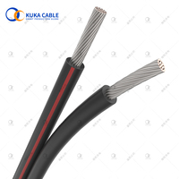 Solarkabel Solarkabel 2PfG 1169 PV1-F Solarkabel Schwarz Rot 2mm2 4mm2 6mm2 Kupferdraht PV-Solarkabel für Solarstromanlagen
