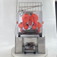Presse-agrumes industriel commercial automatique pour oranges entières et extracteur de jus pour bar à jus, café, vente au détail