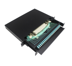 Schiebe typ 24Port ODF 1u 19 Zoll LC OM3 Fiber <span class=keywords><strong>Patch</strong></span> <span class=keywords><strong>Panel</strong></span> Voll ausgestattetes Multi Mode Fiber <span class=keywords><strong>Patch</strong></span> <span class=keywords><strong>Panel</strong></span> - Product Image 4