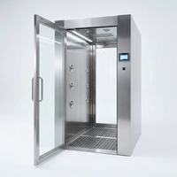 Douche d'air en acier inoxydable SUS304 de haute qualité pour salle blanche pharmaceutique conforme aux normes GMP
