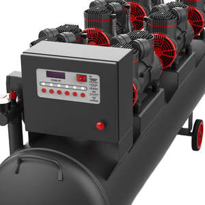 <span class=keywords><strong>Auarita</strong></span> Industrial 110 voltios 220V compresor de aire silencioso sin aceite máquina compresor de aire de 4 pistones - Product Image 5