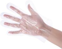 Gants jetables en PE de qualité alimentaire pour la manipulation des aliments dans les restaurants et cuisines