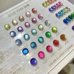 LADAI Set de Gel para Uñas Ojo de Gato Multicolor de 25 Colores, Nueva Venta Caliente, Gel UV de Moda Sin HEMA, Sin TPO, No Tóxico, Venta al por Mayor - Product Image 2